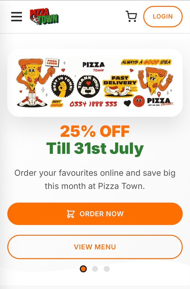 Pizza Town app